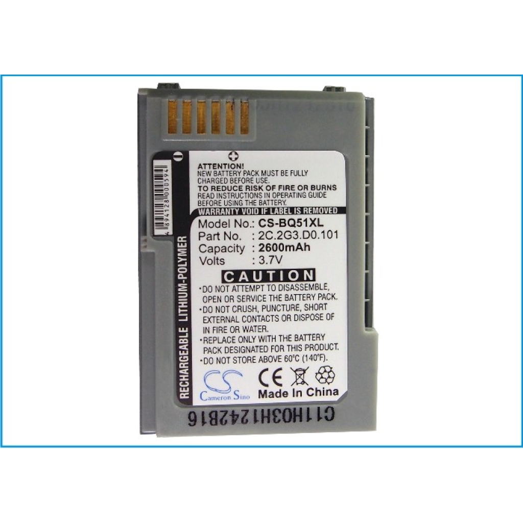 Batteria compatibile con BenQ-Siemens BenQ CS-BQ51XL