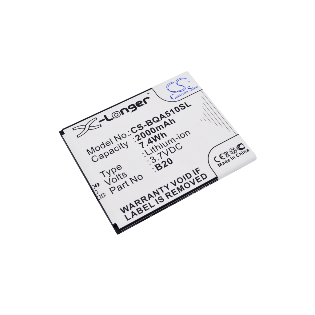 Batterie Batteria del telefono cellulare CS-BQA510SL