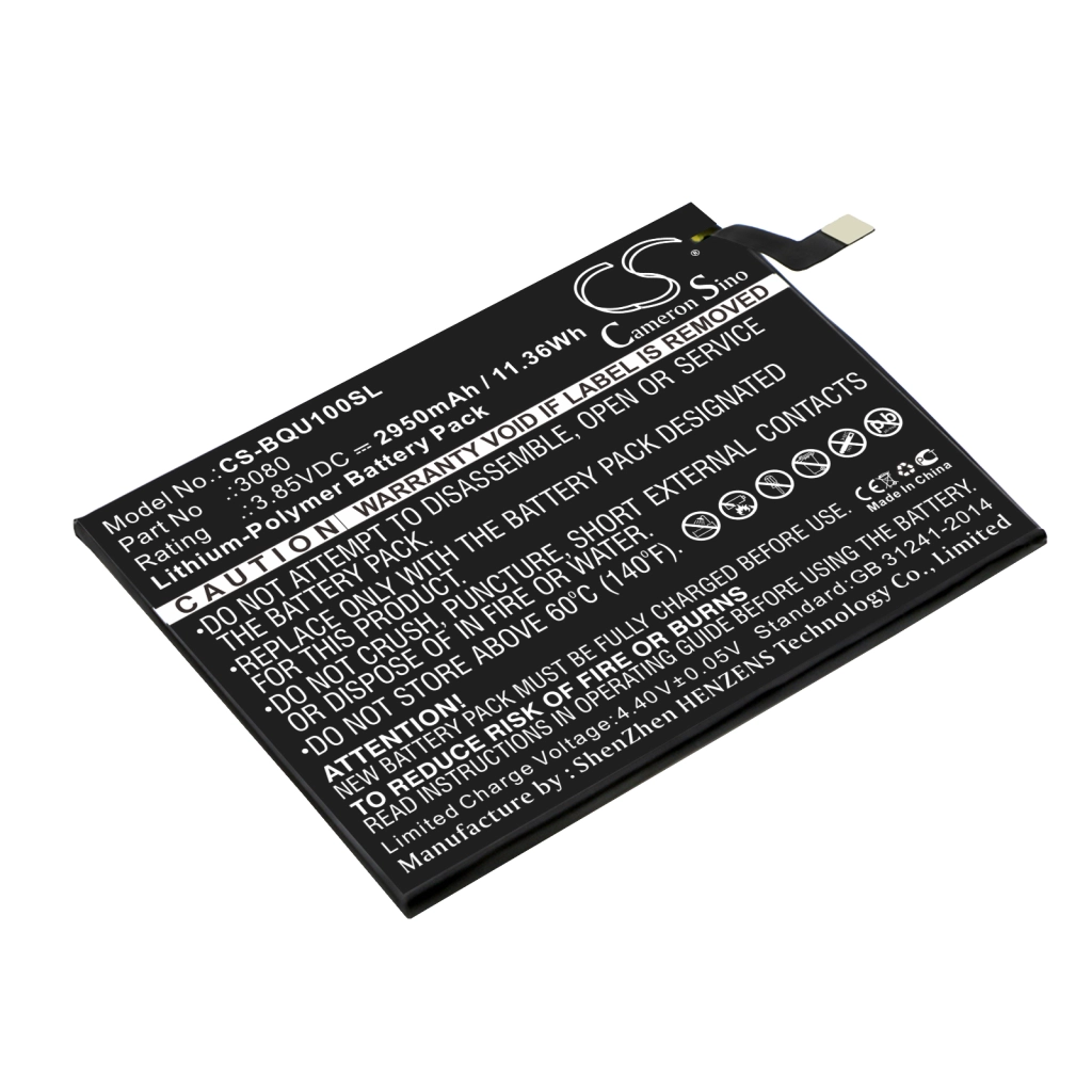 Batterie Batteria del telefono cellulare CS-BQU100SL