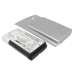 Batteria estesa CS-BR8300XL 1900mAh per BlackBerry 8300 con cover argento