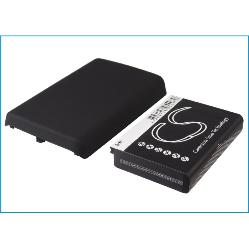 Cameron Sino CS-BR9100XL – etichetta batteria + cover affiancate, 2100mAh/7,7Wh