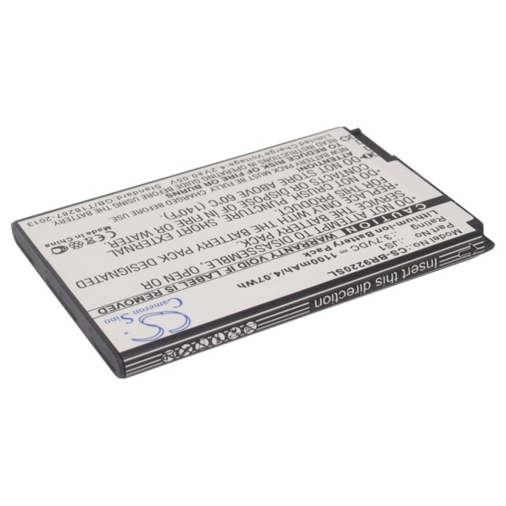Batteria compatibile con Blackberry CS-BR9220SL