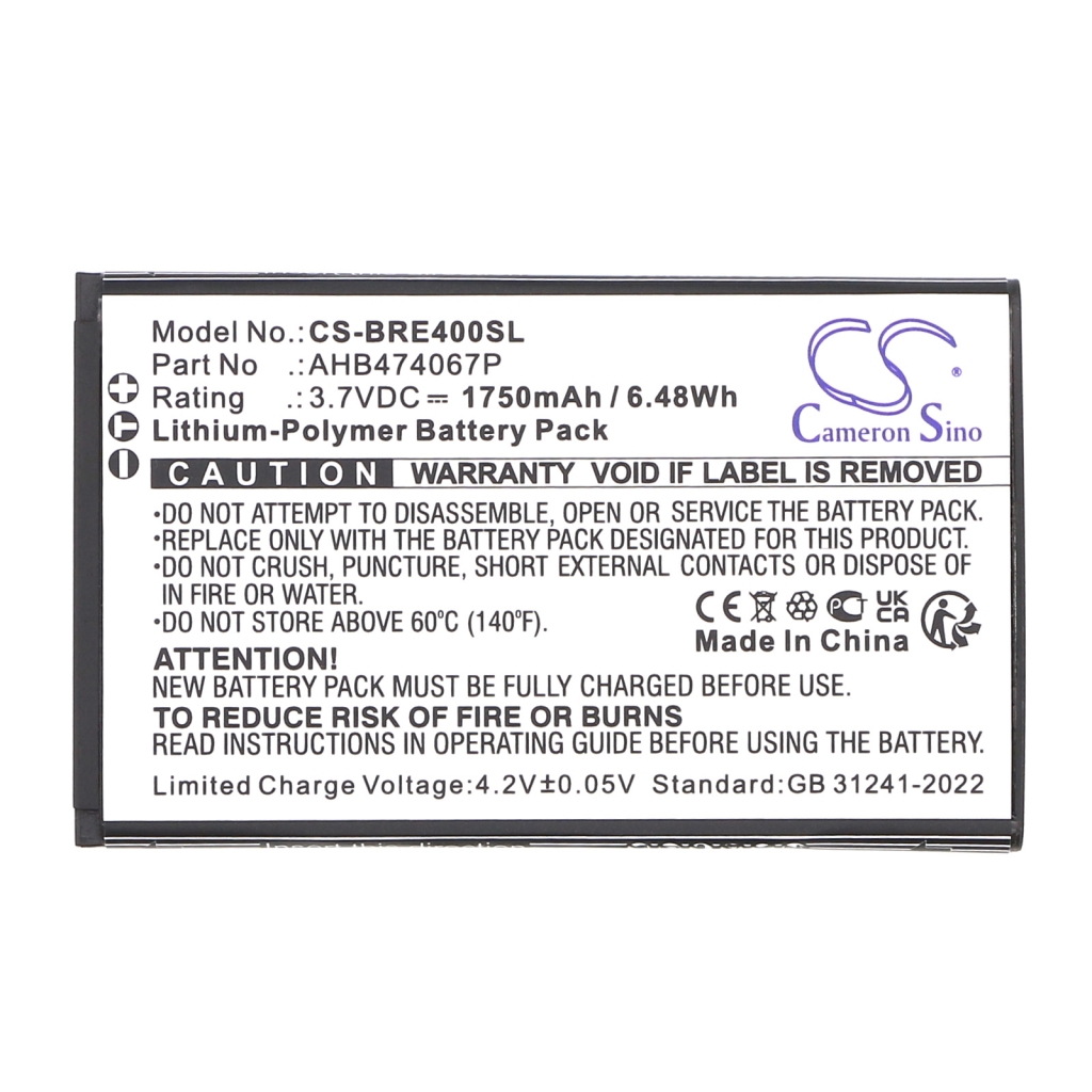 Batteria del telefono cellulare Brondi CS-BRE400SL
