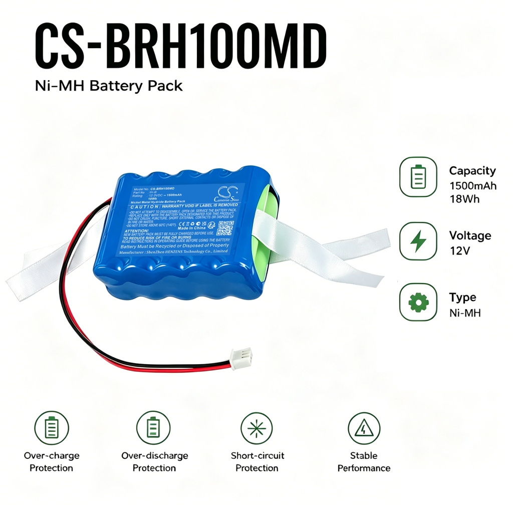 Batteria compatibile con Biocare CS-BRH100MD