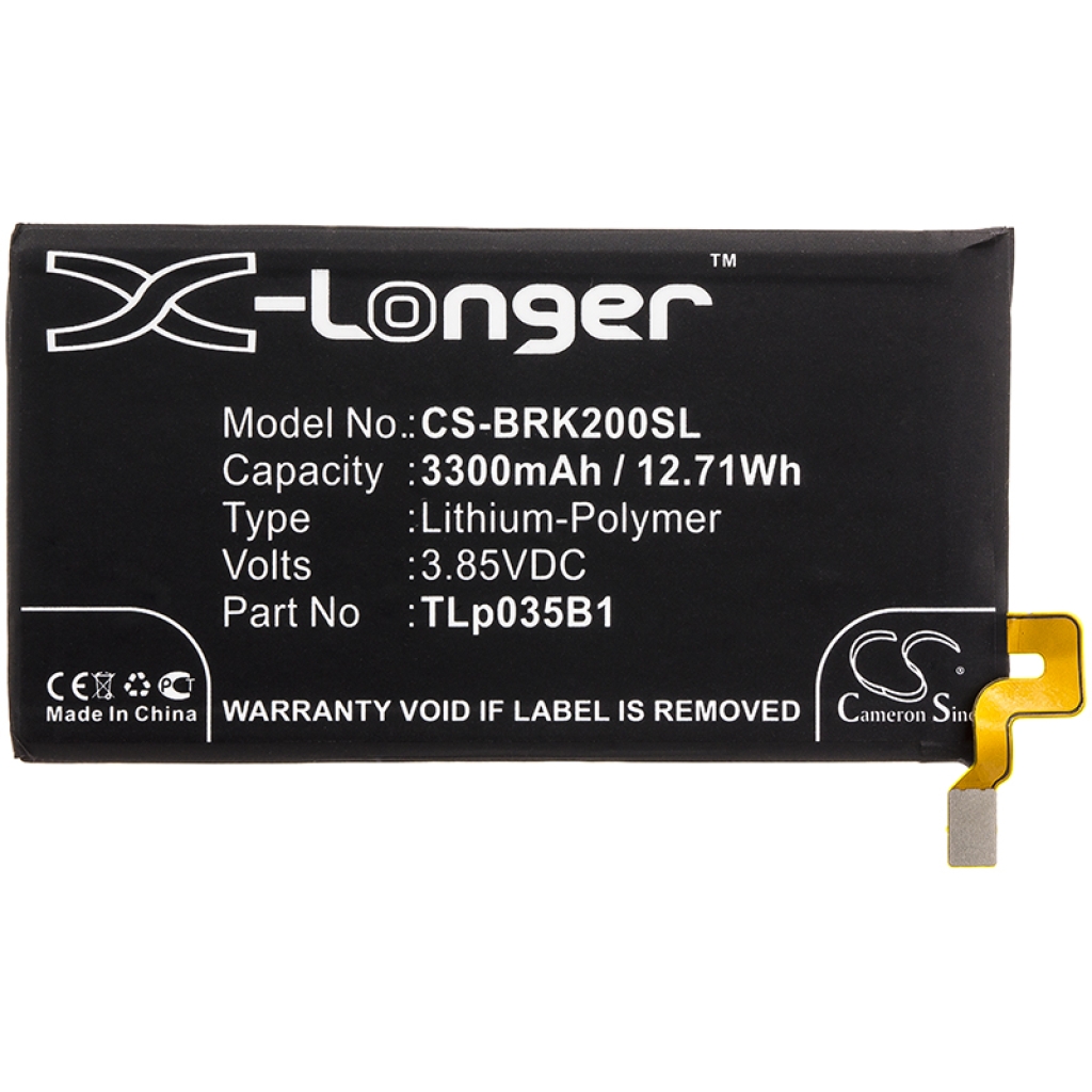 Batterie Sostituisce TLp035B1