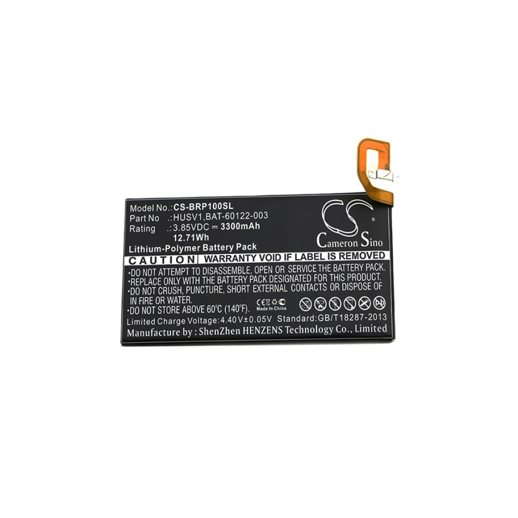Batterie Batteria del telefono cellulare CS-BRP100SL
