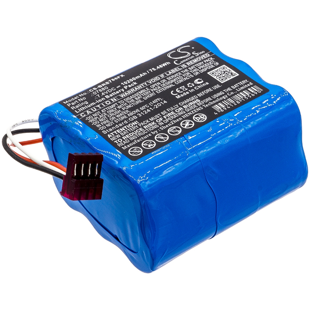Sostituzione della batteria compatibile per Bright star 07880