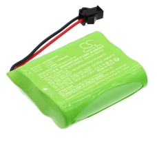 Compatible battery replacement for BRAVAT 123400,413610