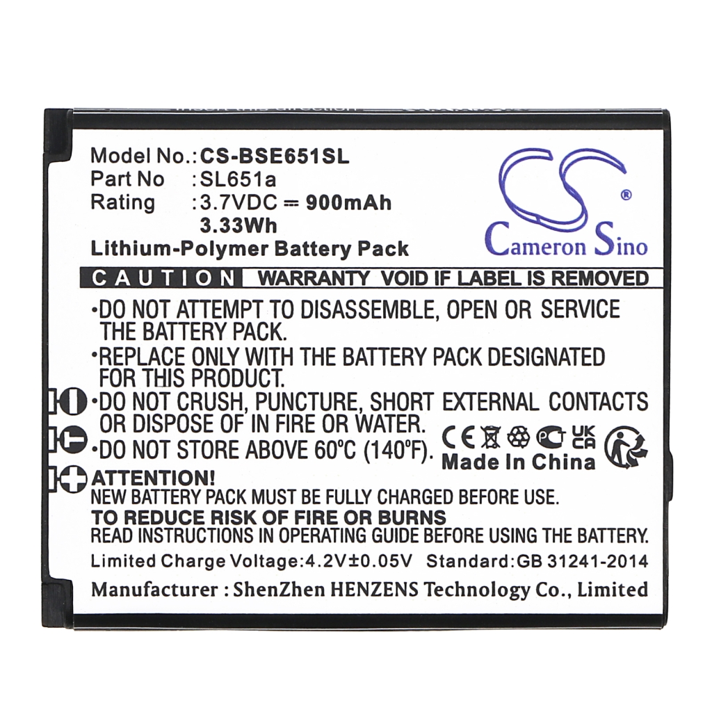 Sostituzione della batteria compatibile per Bea-fon SL651A