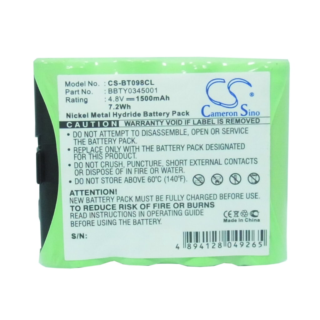 Batterie Sostituisce BT-098