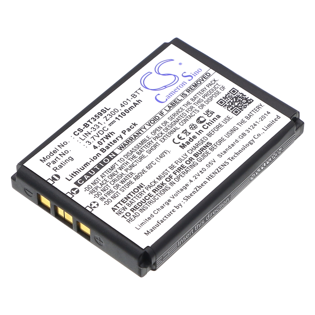 Battery Replaces Z300