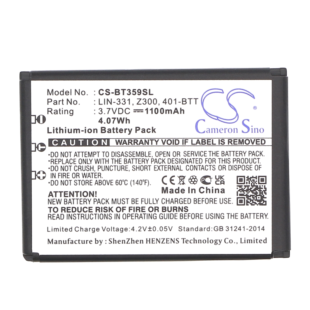 Battery Replaces Z300
