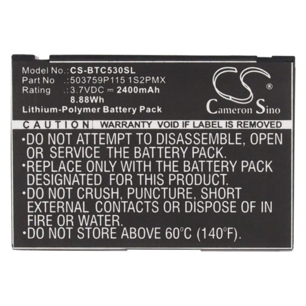 Batteria GPS, navigatore Blaupunkt CS-BTC530SL
