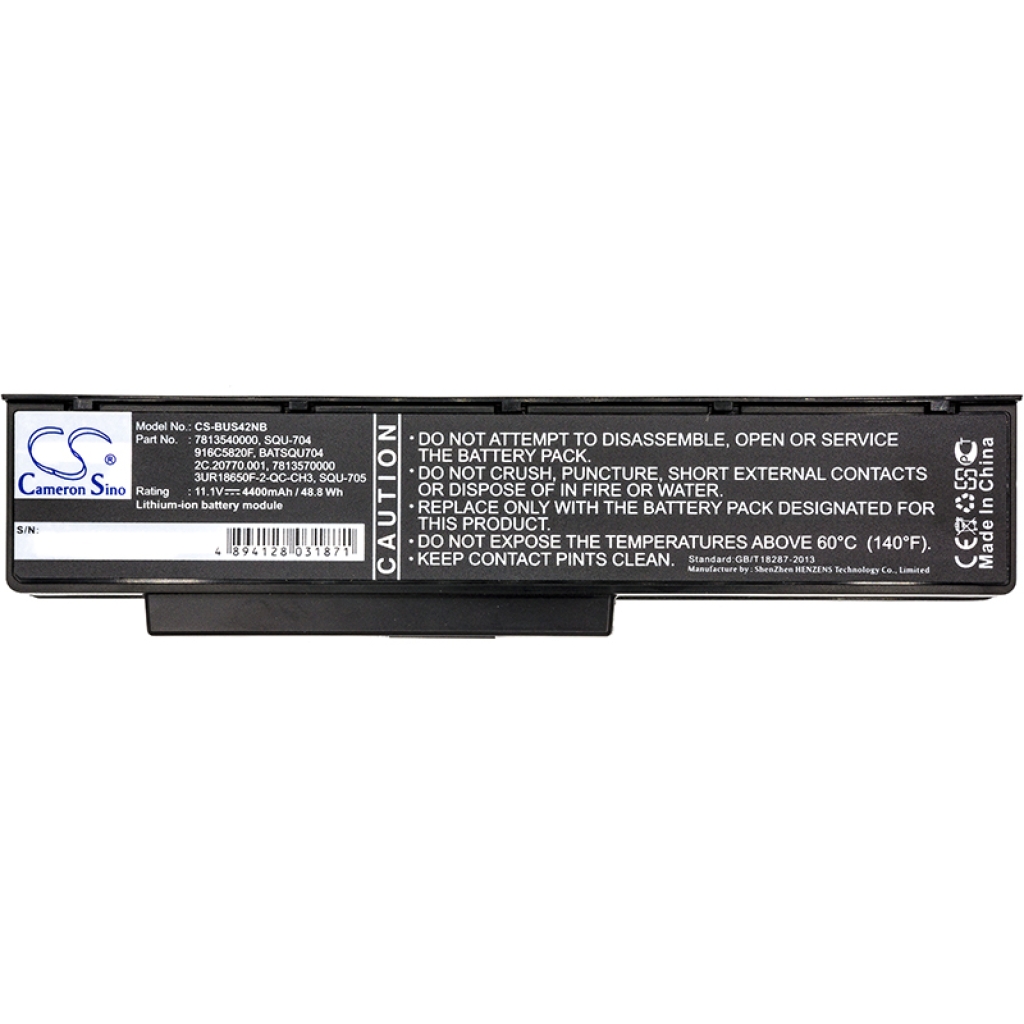 Batterie Sostituisce 7813540000