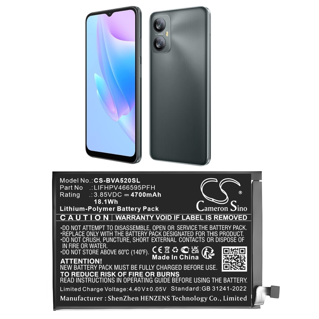 Batteria del telefono cellulare Blackview CS-BVA520SL