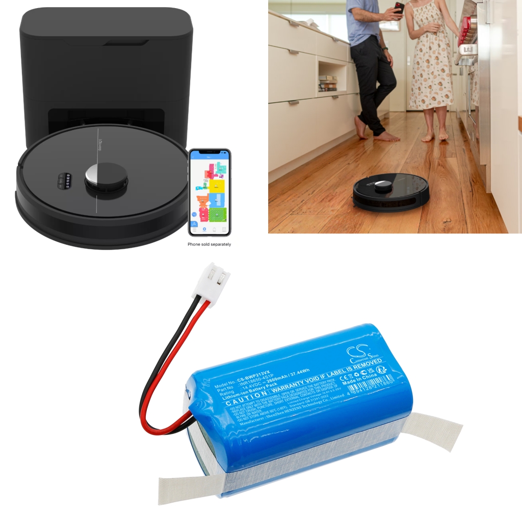 Batteria a vuoto Bobsweep CS-BWP213VX