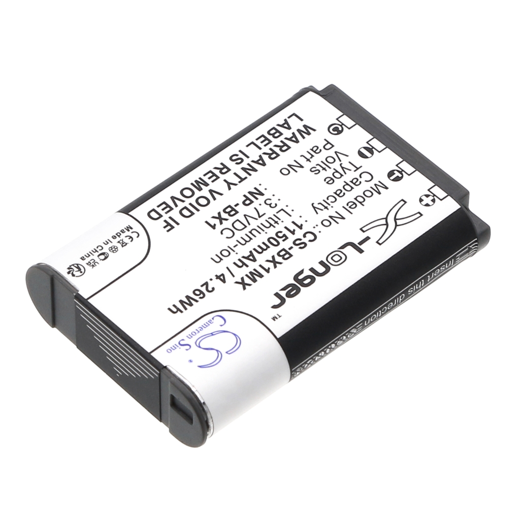 Sostituzione della batteria compatibile per Sony NP-BX1