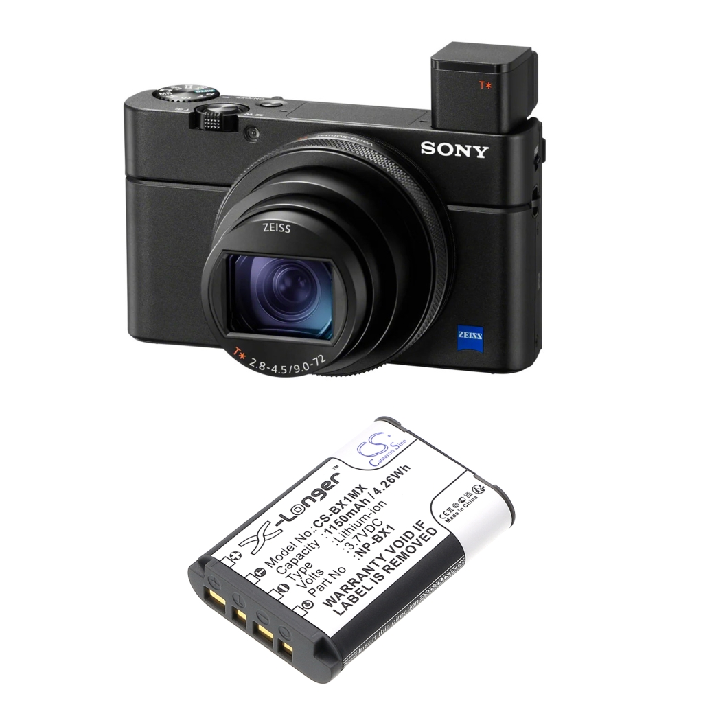 Sostituzione della batteria compatibile per Sony NP-BX1