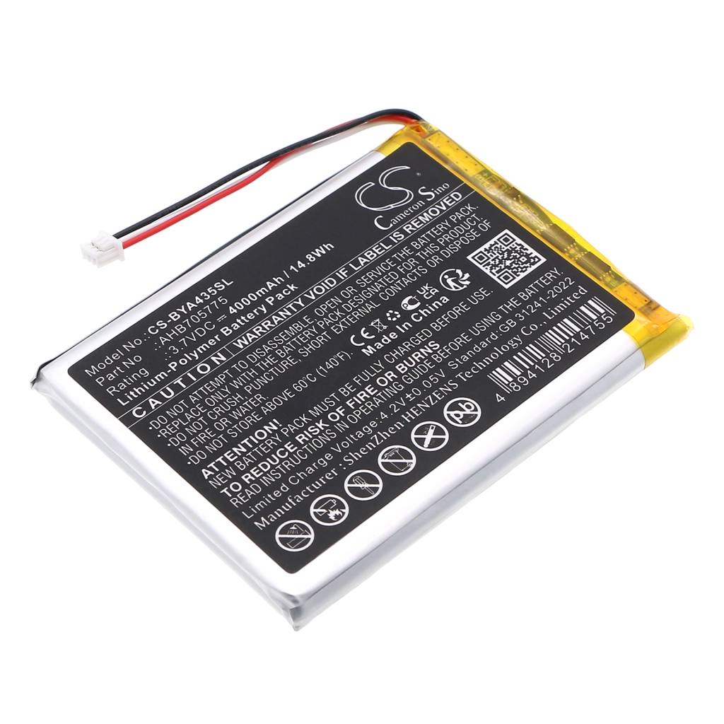 Compatible battery replacement for Babymoov AHB705775