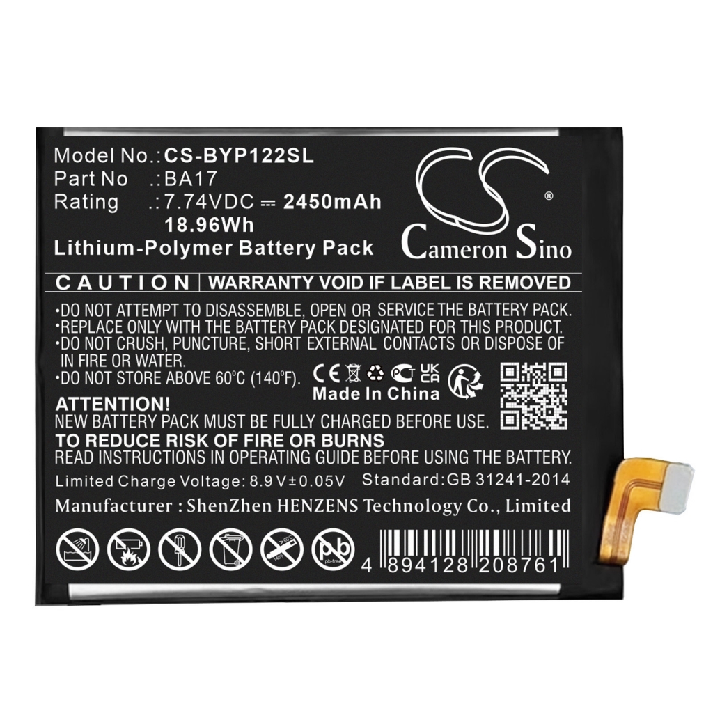 Batteria del telefono cellulare Vivo CS-BYP122SL