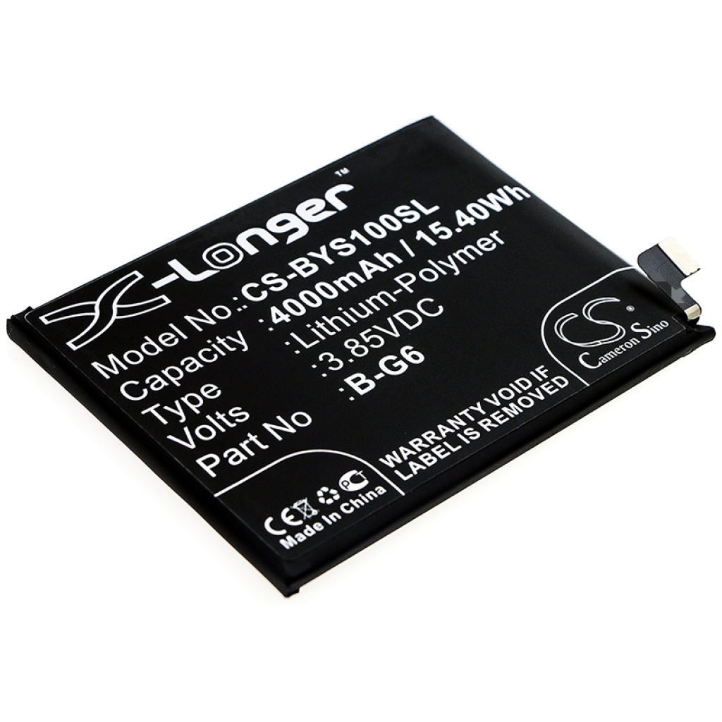 Batterie Batteria del telefono cellulare CS-BYS100SL