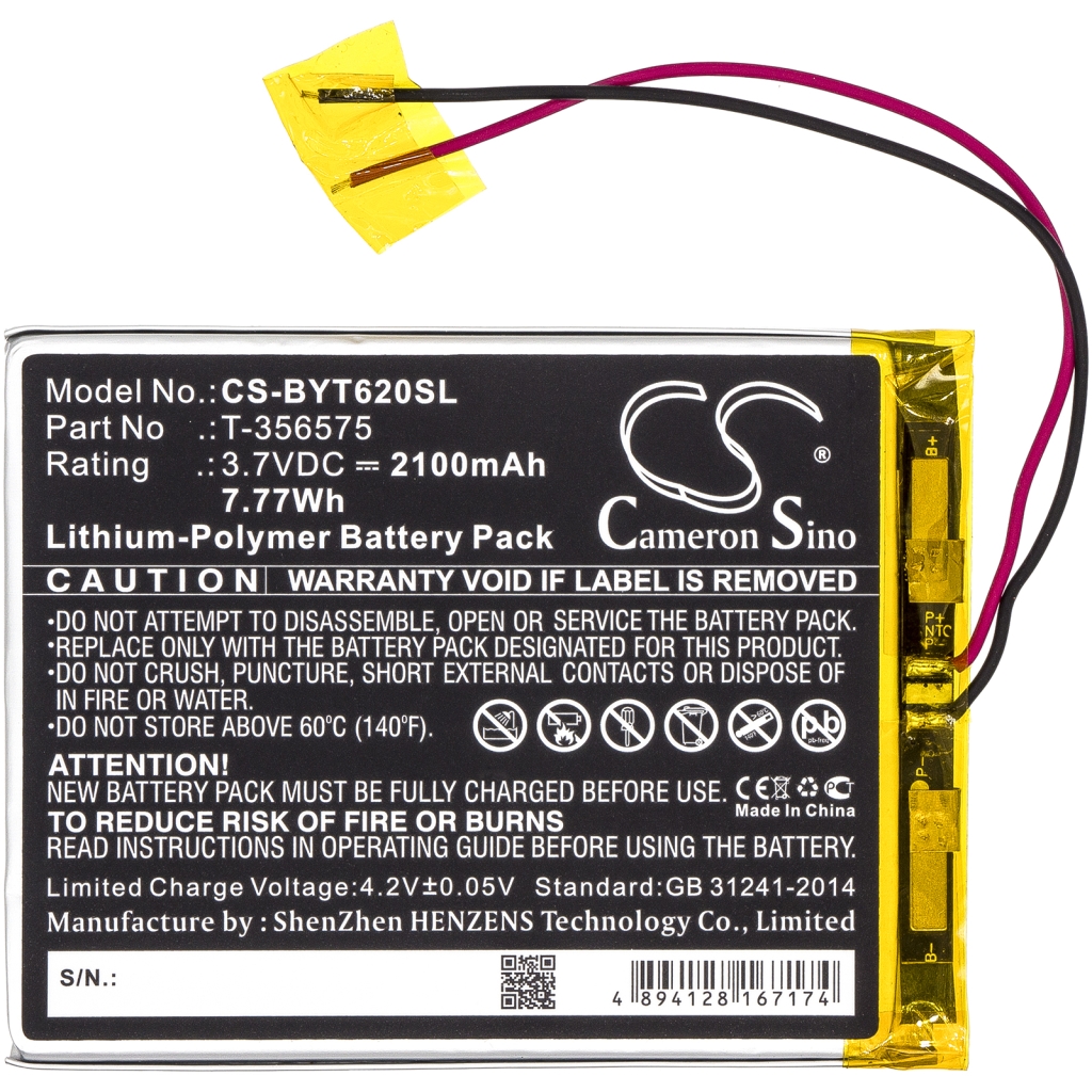 Sostituzione della batteria compatibile per Boyue T-356575