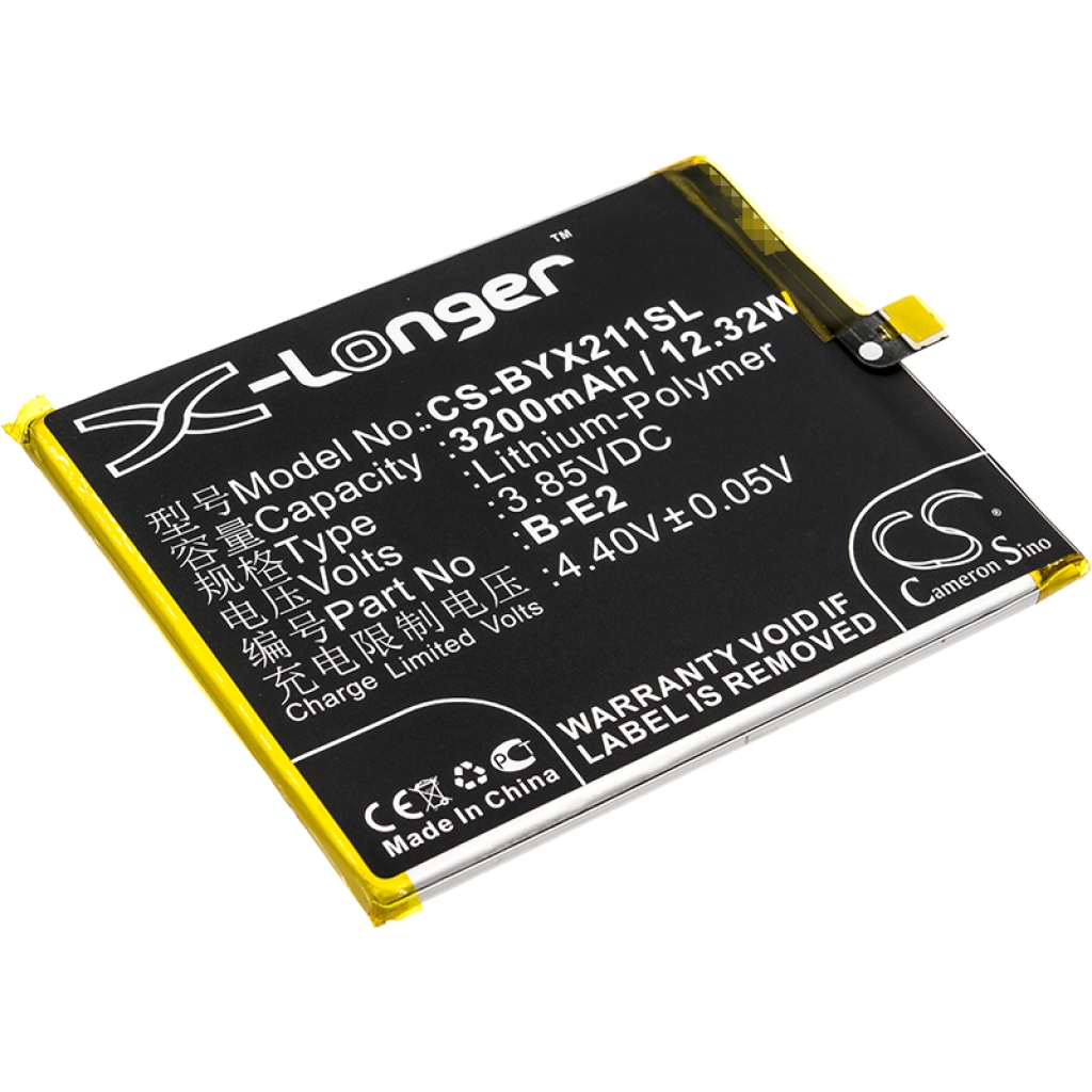 Batterie Batteria del telefono cellulare CS-BYX211SL