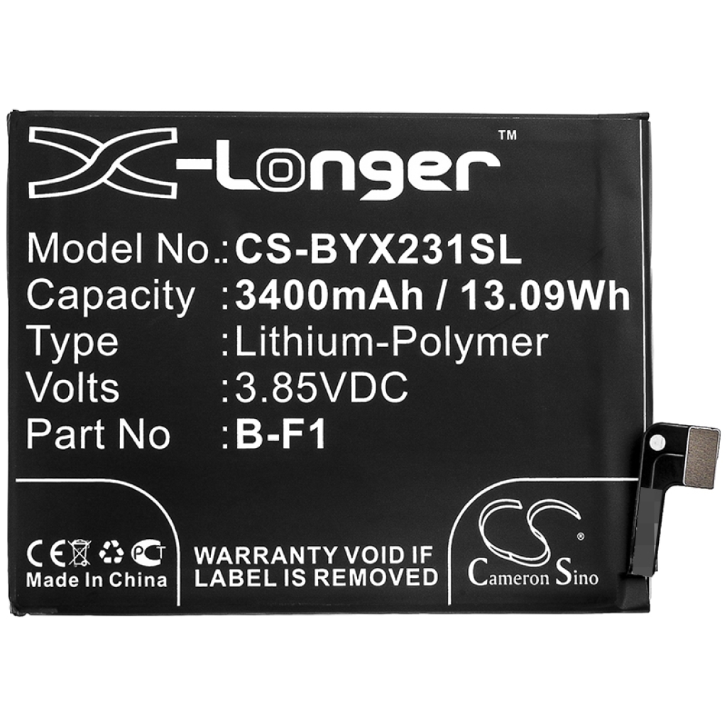 Batteria del telefono cellulare Vivo CS-BYX231SL