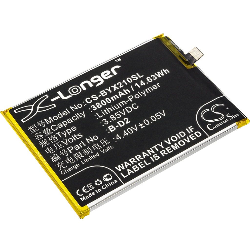 Batterie Sostituisce BK-B-D2