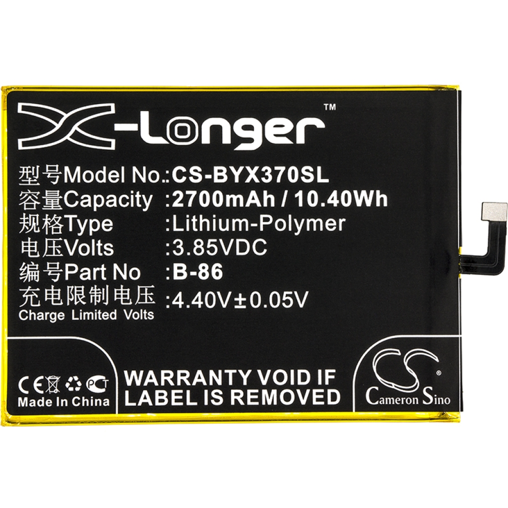 Batteria compatibile con BBK Vivo CS-BYX370SL