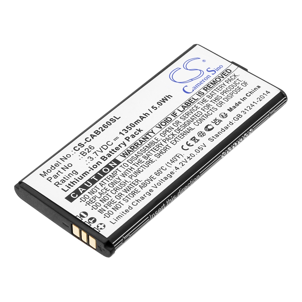 Sostituzione della batteria compatibile per CAT B26