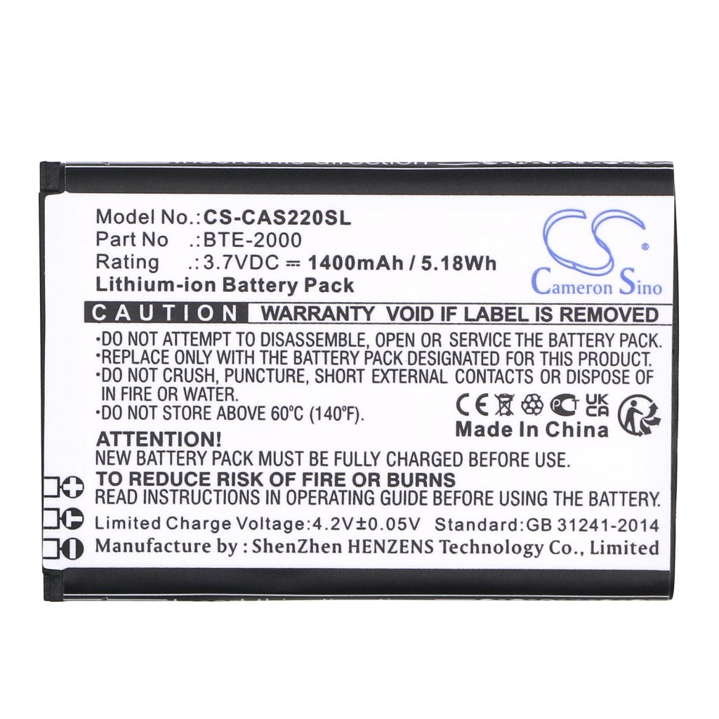 Sostituzione della batteria compatibile per CAT BTE-2000