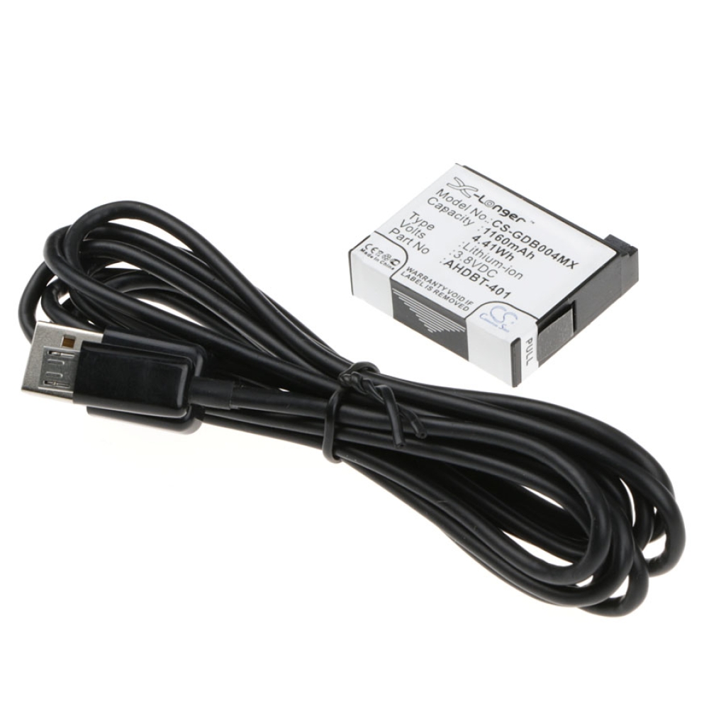 Batteria medica Gopro Hero 4 Silver