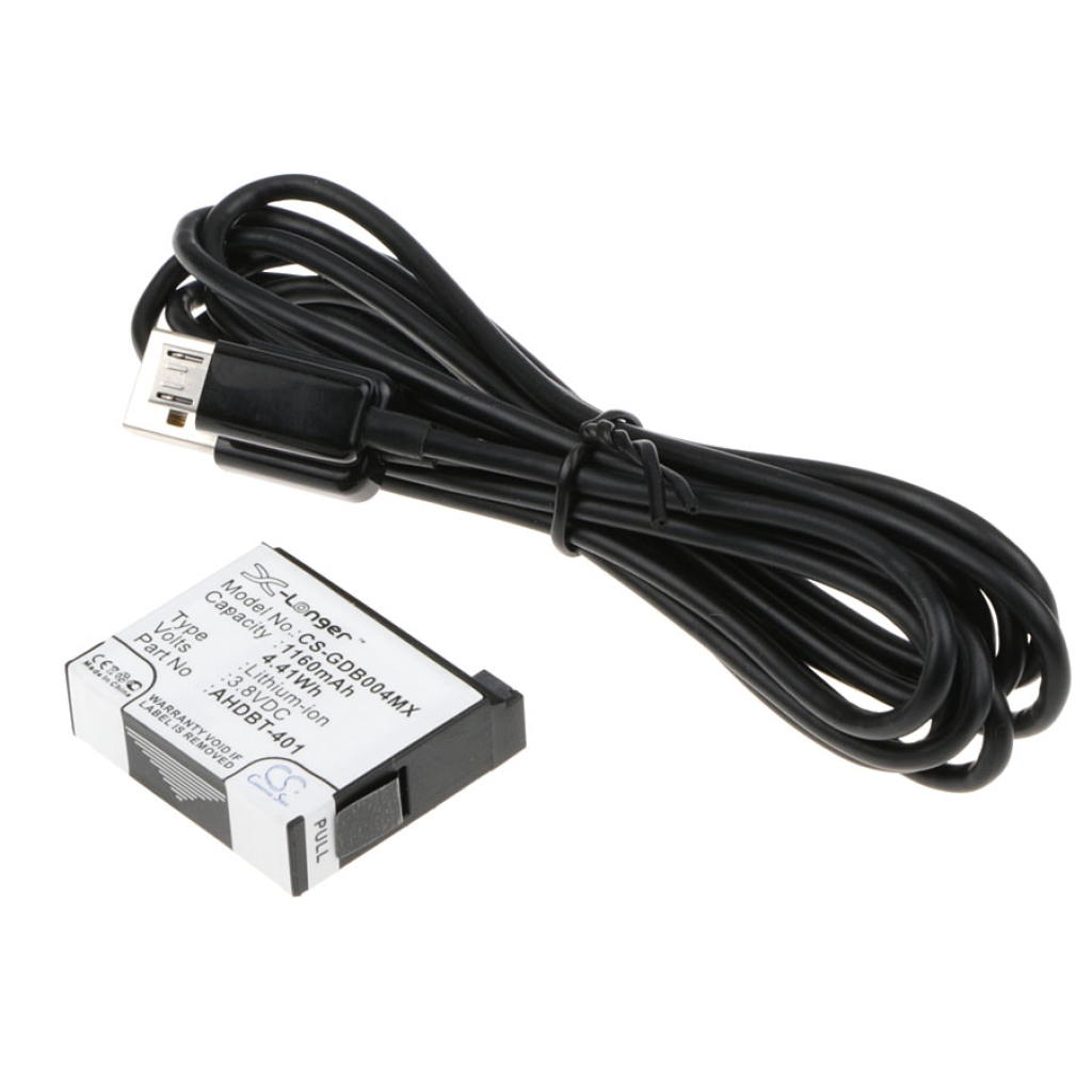 Batteria medica Gopro Hero 4 Silver