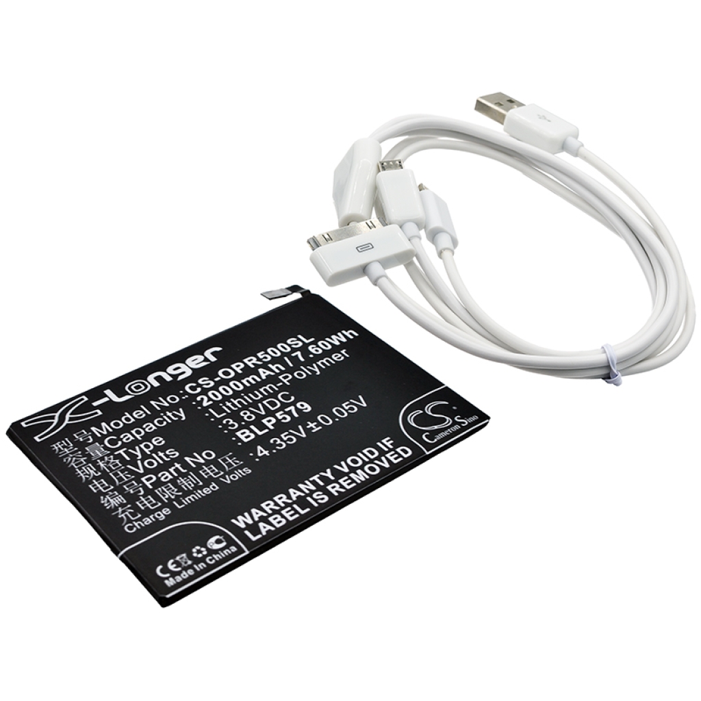 Batterie Batteria del telefono cellulare CS-CB025