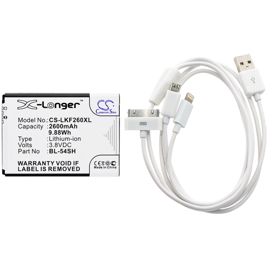 Batterie Batteria del telefono cellulare CS-CB045