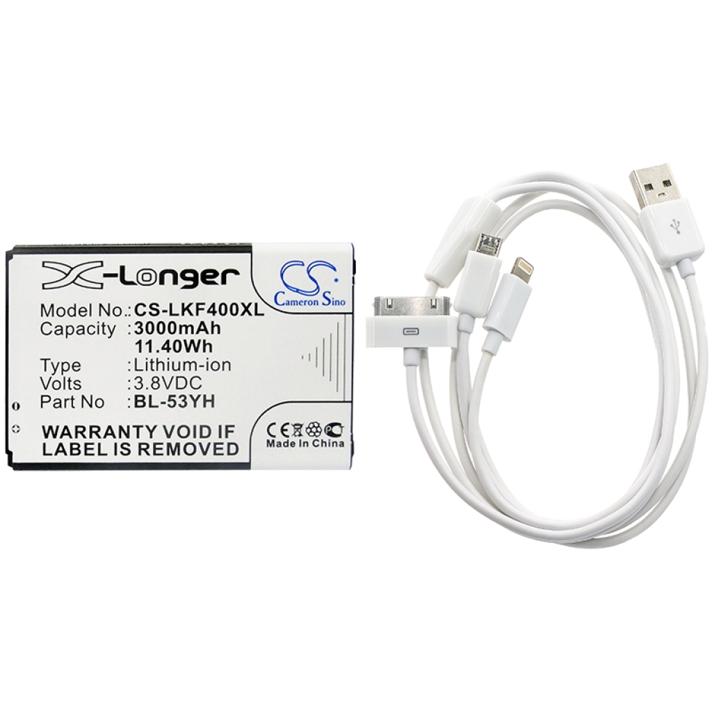 Sostituzione compatibile per LG BL-53YH,EAC62378905