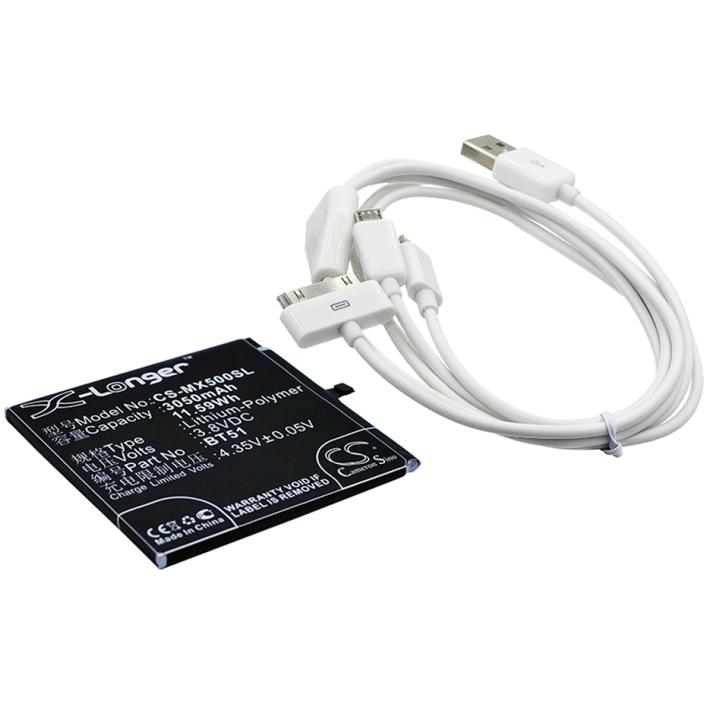 Batterie Batteria del telefono cellulare CS-CB049