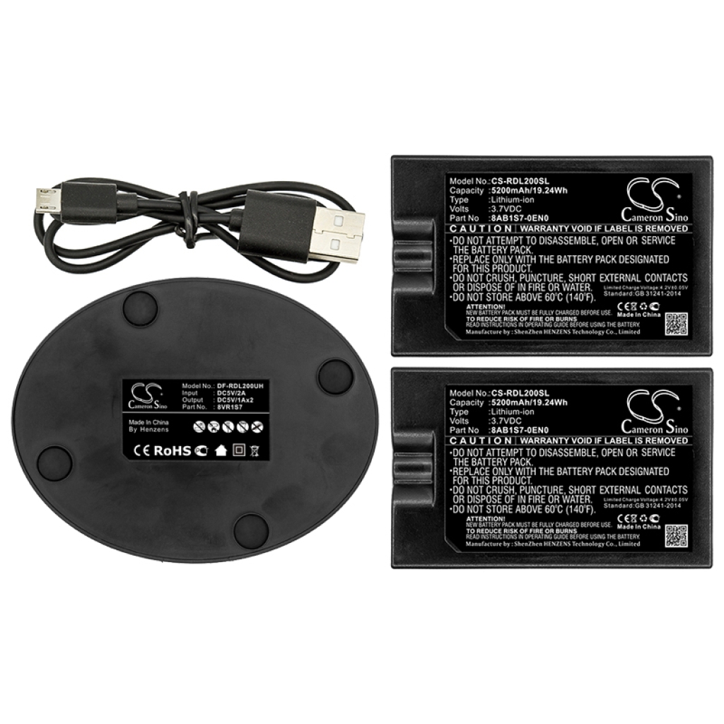 Batteria per telecamera di sicurezza domestica Ring CS-CB065