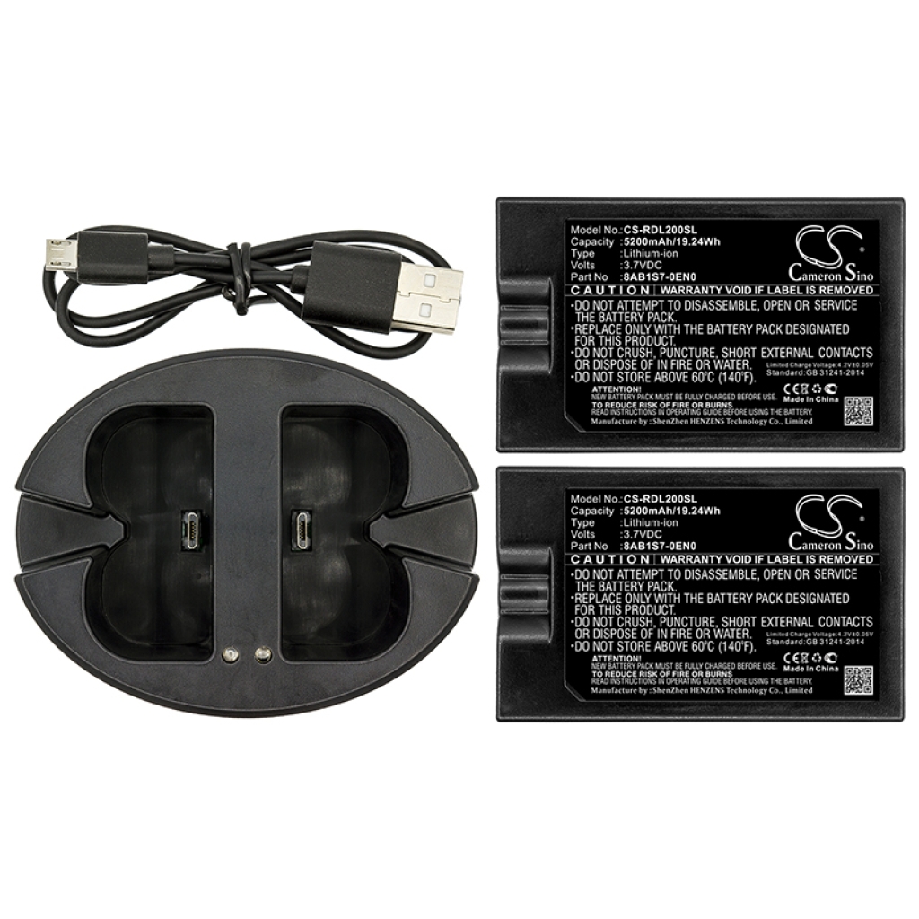 Batteria per telecamera di sicurezza domestica Ring CS-CB065