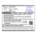 Batterie Batteria del telefono cellulare CS-CBP900SL