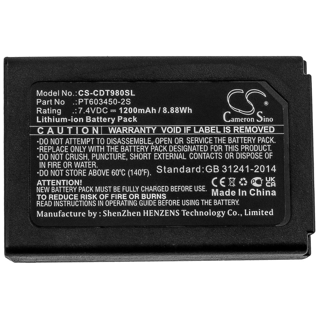 Batterie Sostituisce PT603450-2S