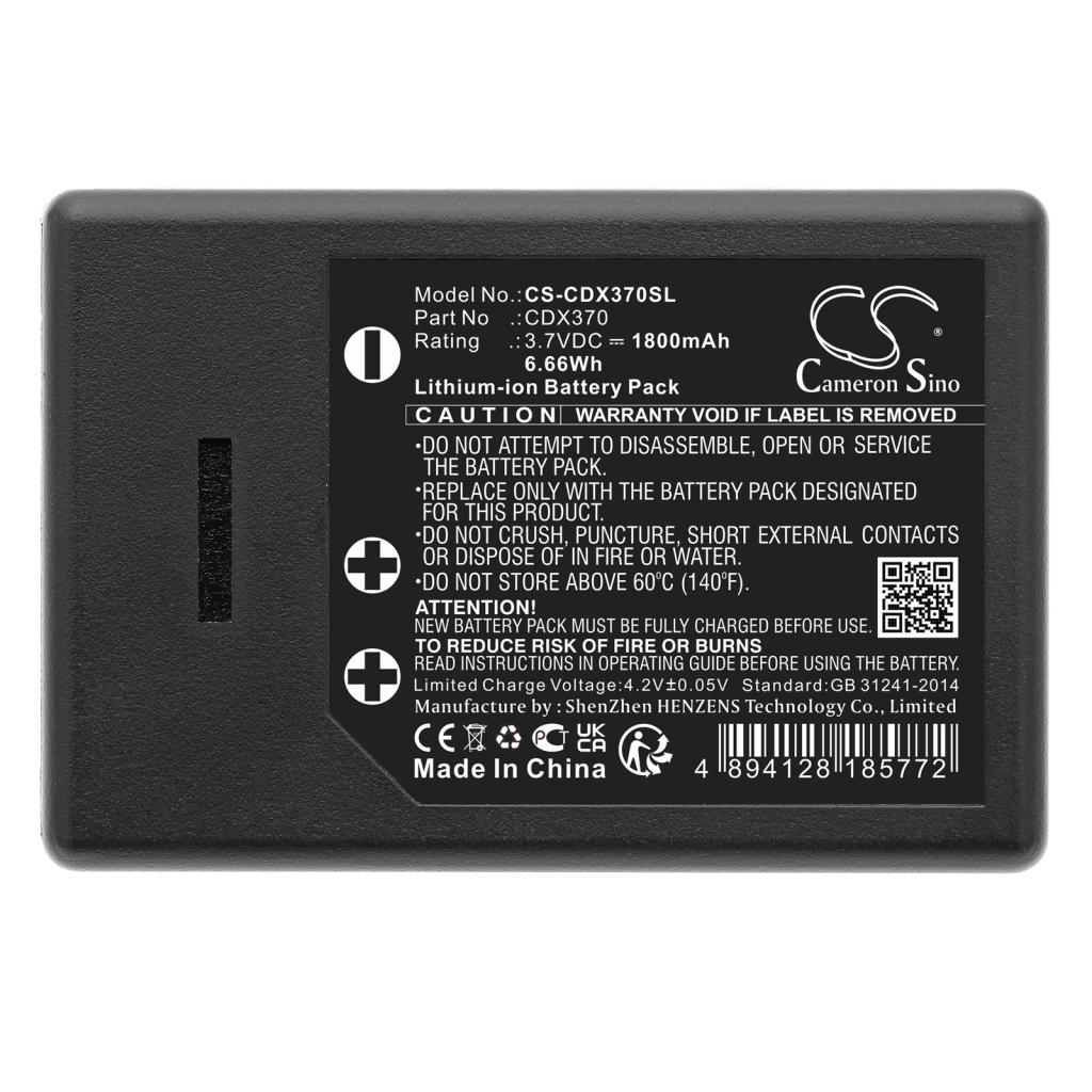 Sostituzione della batteria compatibile per Cordex CDX370