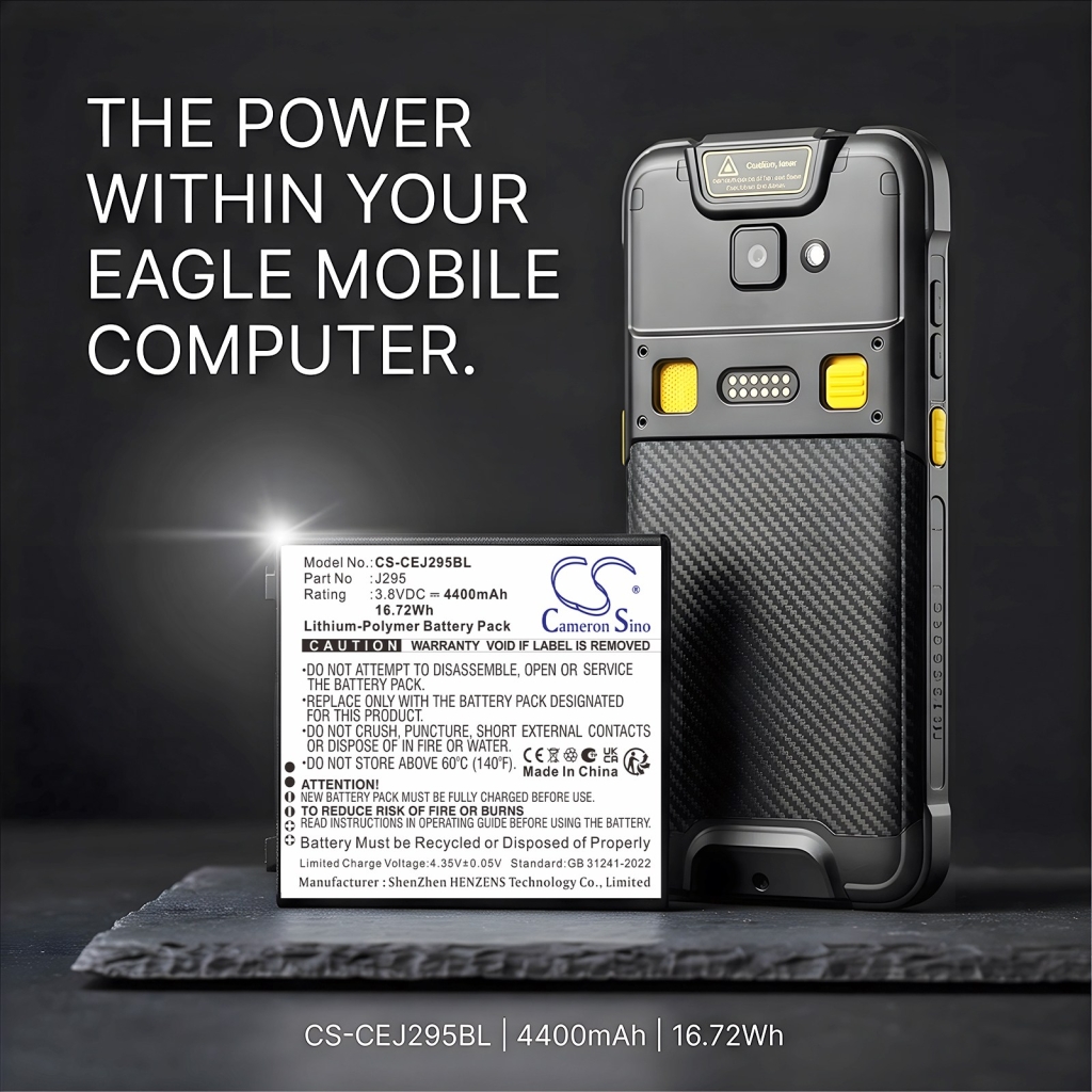Batteria compatibile con Codice a barre, batteria dello scanner
