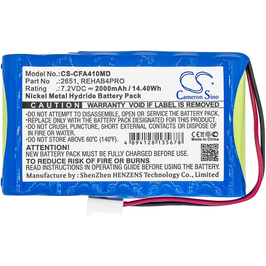 Sostituzione della batteria compatibile per Cefar 2651,REHAB4PRO