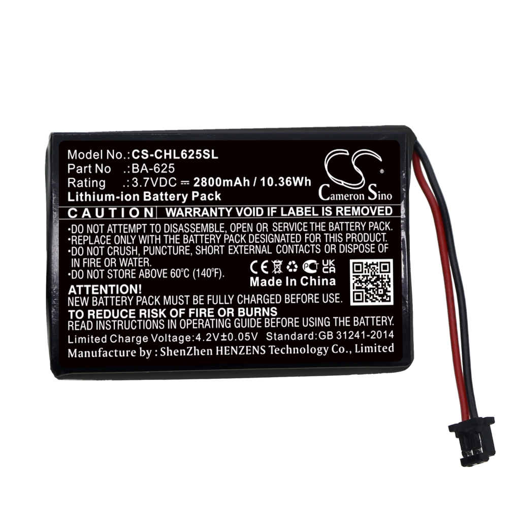 Sostituzione della batteria compatibile per Cateye BA-625
