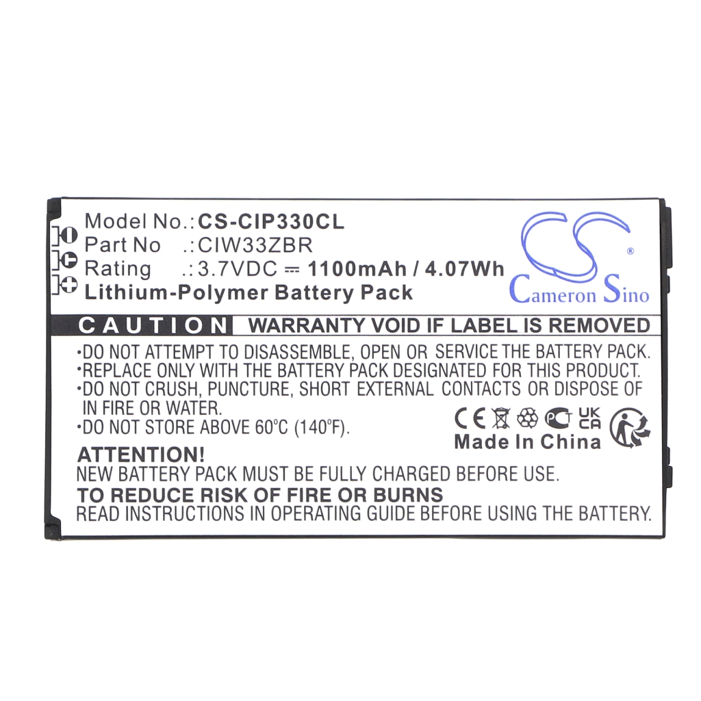 Sostituzione della batteria compatibile per Cisco 7508000705,CIW33ZBR