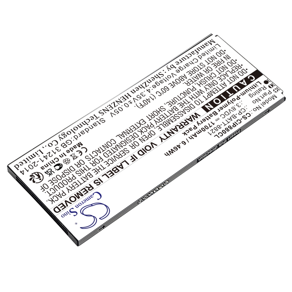 Cisco Batteria Telefono Cordless CS-CIP880CL