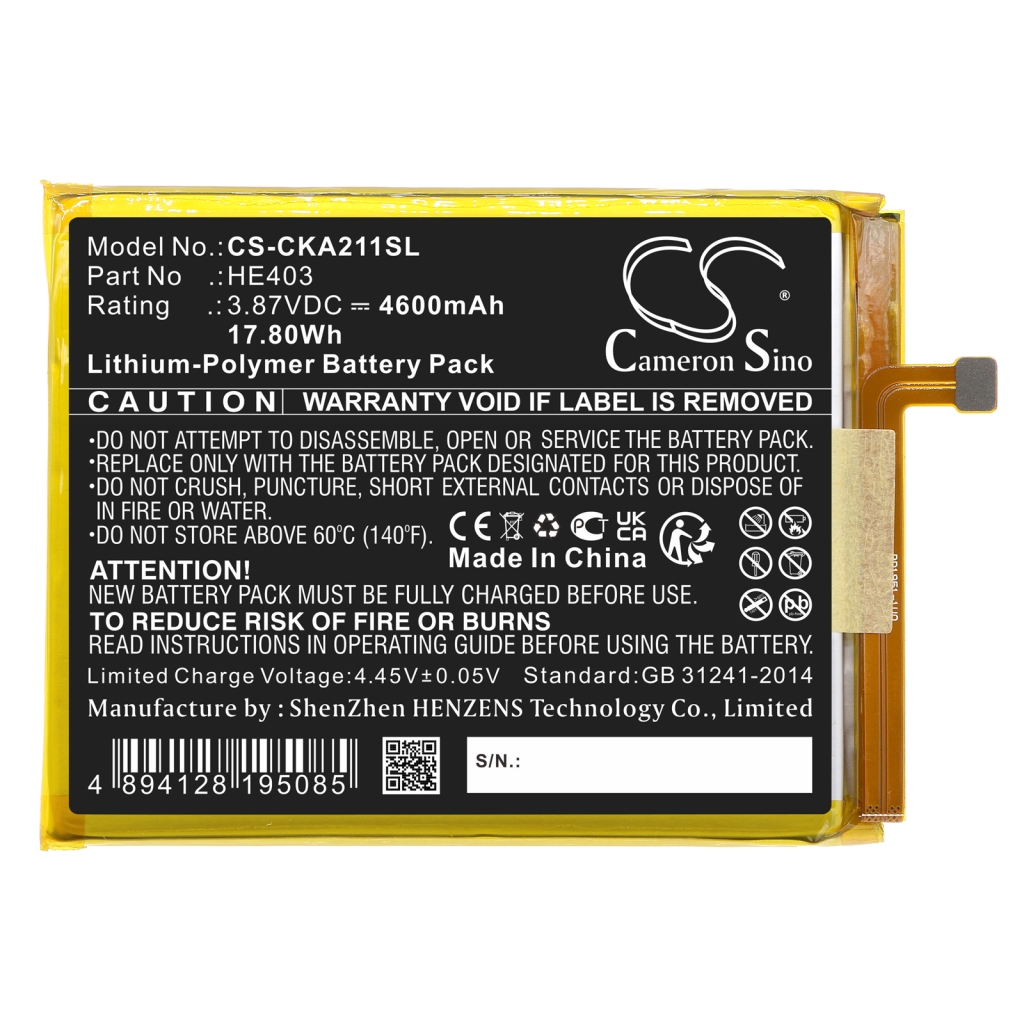 Mobile Phone Battery Radiant CS-CKA211SL