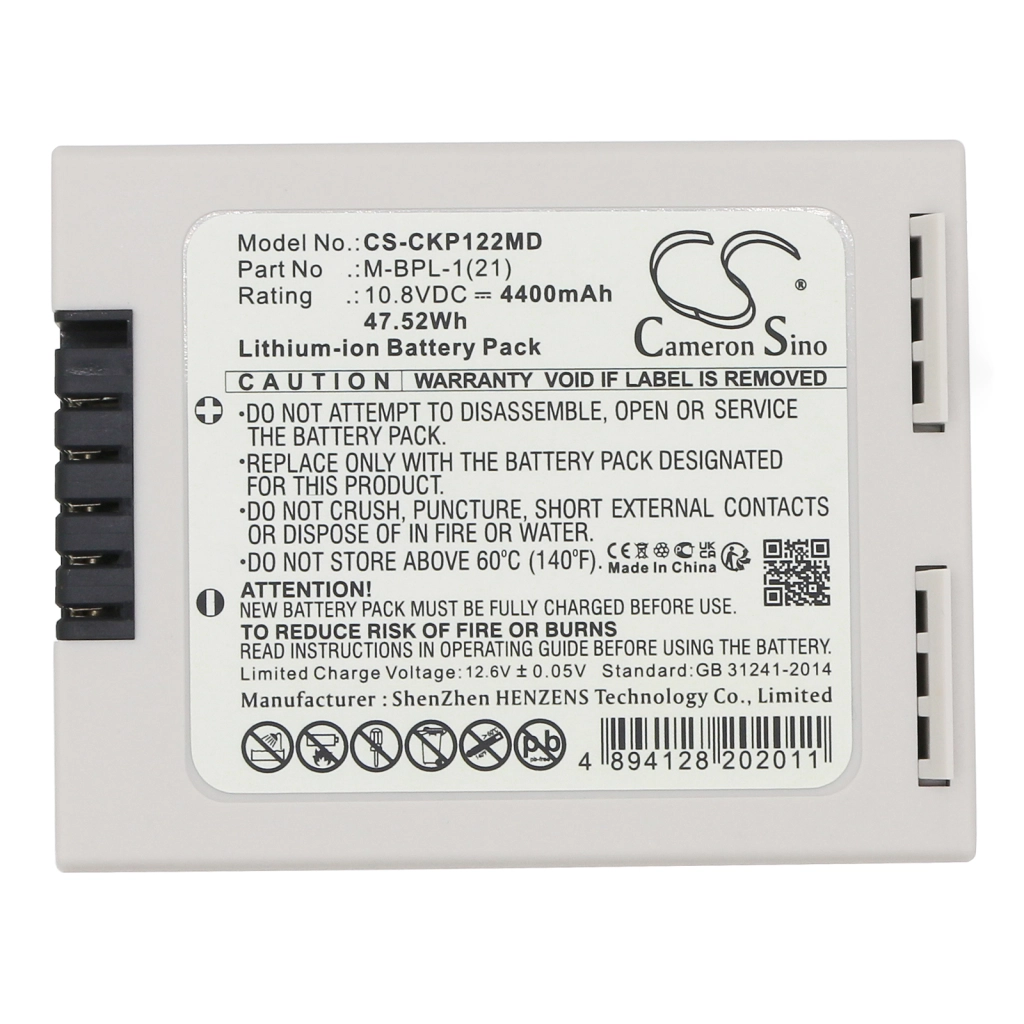 Batterie Batteria medica CS-CKP122MD